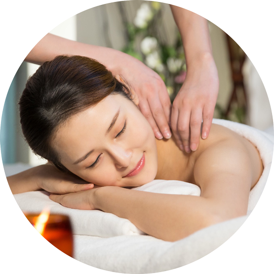 Rücken-Nackenmassage